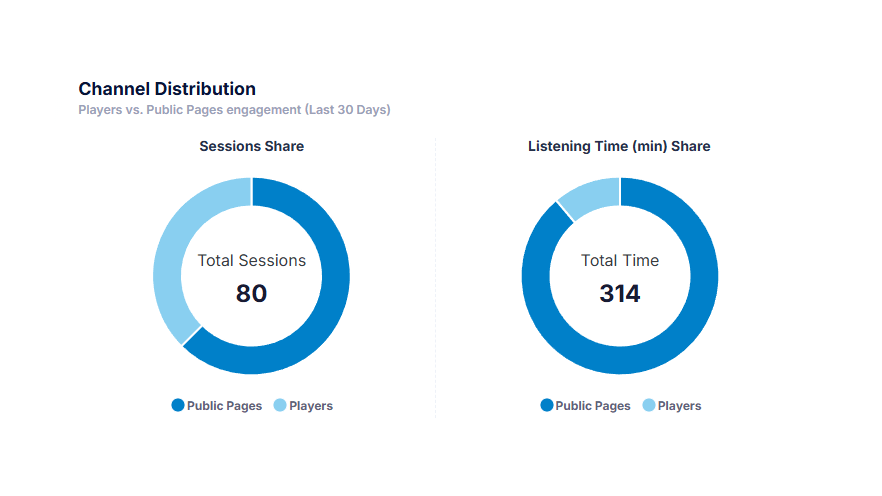 Advanced Audience Analytics Hub View