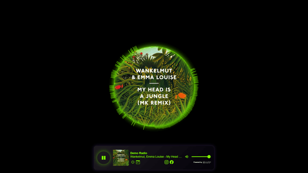Audio Corona Desktop View
