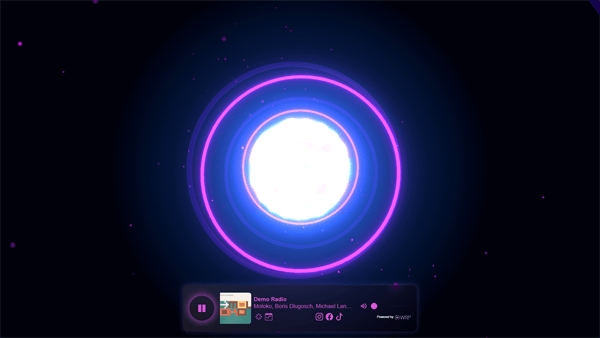 Prismatic Pulse Desktop View