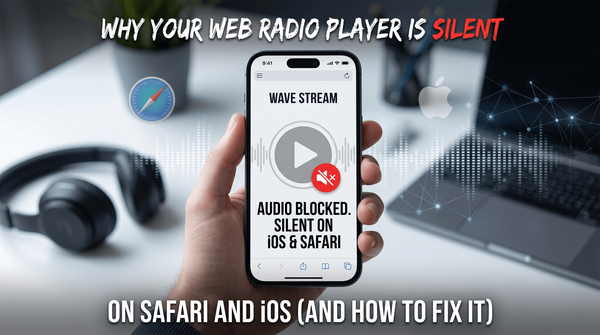 Why Your Web Radio Player is Silent on Safari and iOS (And How to Fix It)